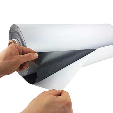 adhesive magnetic sheet roll