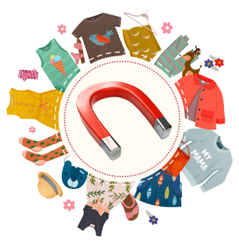 instore design ideas with magnets